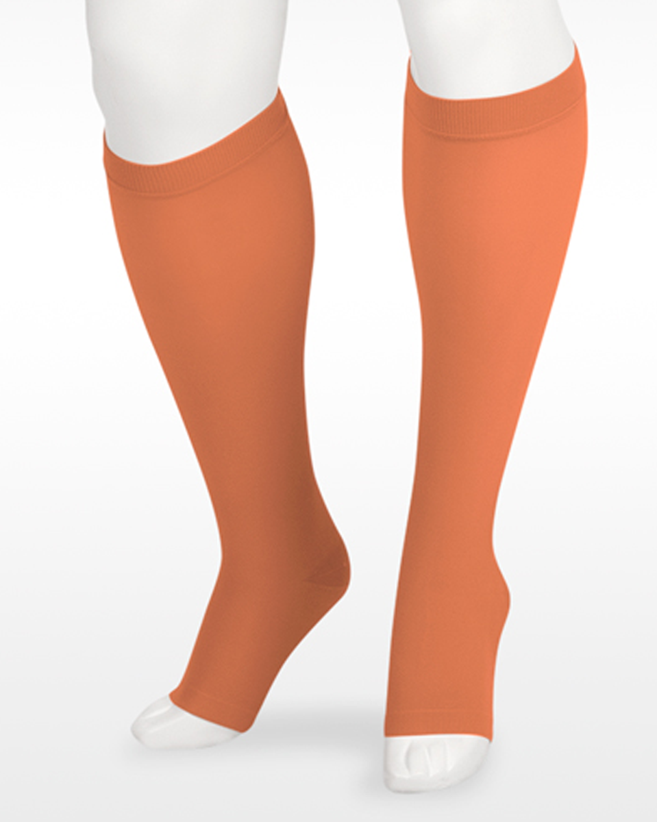 Juzo Soft 2000AD Knee Highs Compression Stockings w/ Silicone Top Band 15-20mmHg | Clearance (Final Sale)