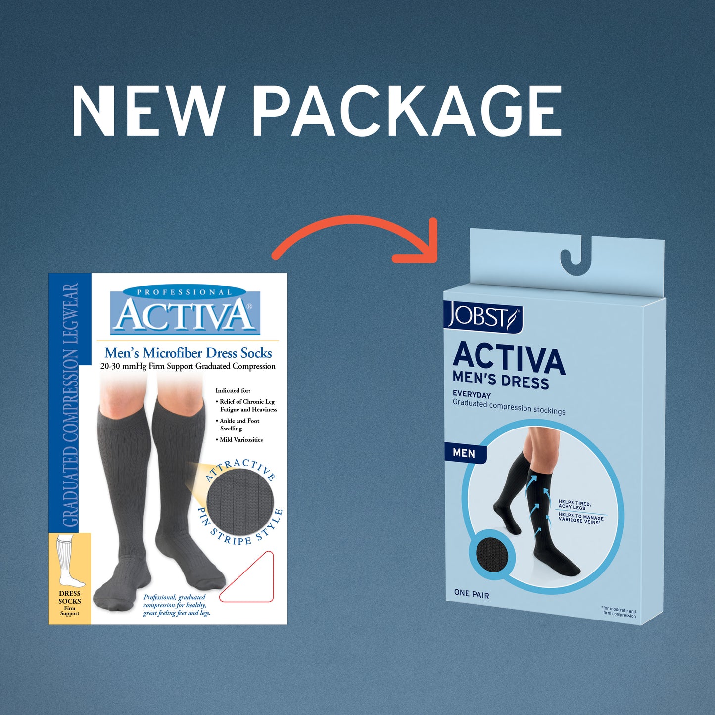 Jobst for Men 8-15 mmHg Knee Highs Closed Toe| Clearance (Final Sale)