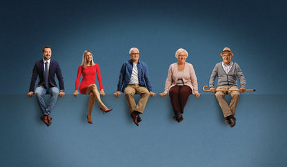 Jobst for Men 8-15 mmHg Knee Highs Closed Toe| Clearance (Final Sale)