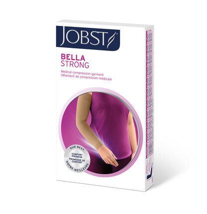 Jobst Bella Strong 20–30 mmHg Kompressionsarmmanschette mit Silikon-Oberband