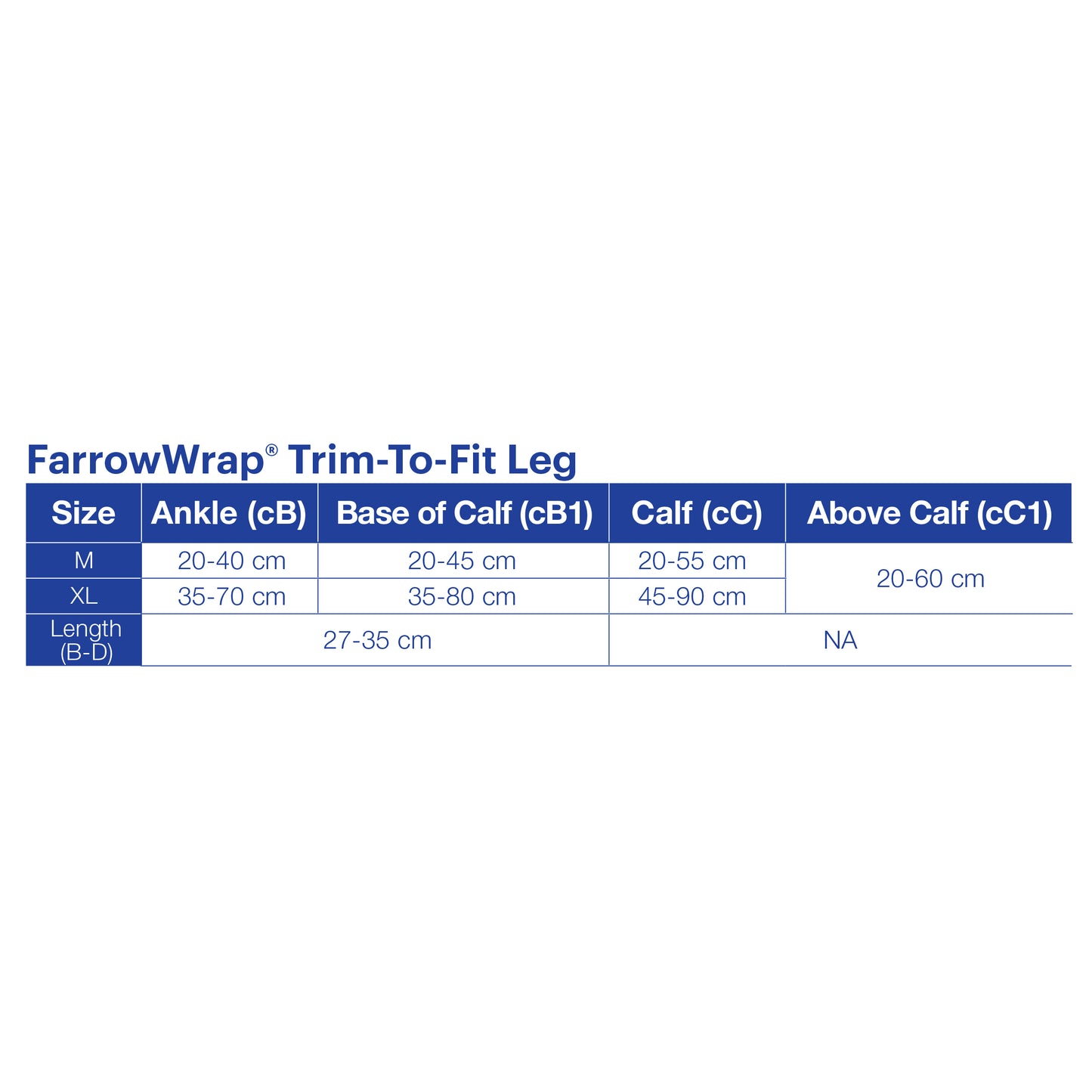 Jobst FarrowWrap Lite Trim-To-Fit Legpiece 20-30 mmHg