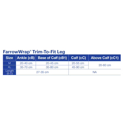 Jobst FarrowWrap Lite Trim-To-Fit Legpiece 20-30 mmHg