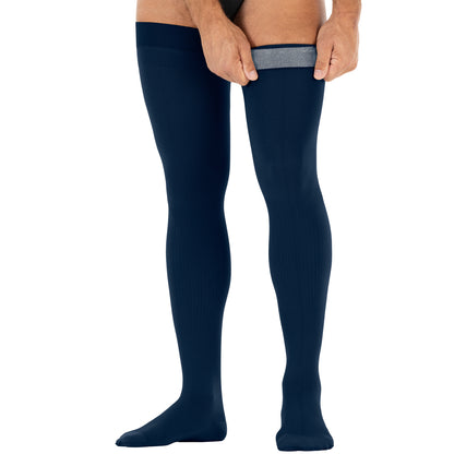 Jobst for Men Thigh High 30-40 mmHg w/ Dot Band