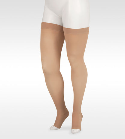 Juzo soft Thigh High Open Toe 20-30 mmHg | Clearance (Final Sale)