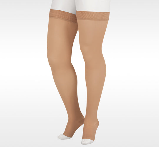 Juzo soft Thigh High Open Toe 20-30 mmHg | Clearance (Final Sale)