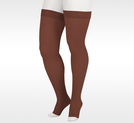 Juzo soft Thigh High Open Toe 30-40 mmHg | Clearance (Final Sale)