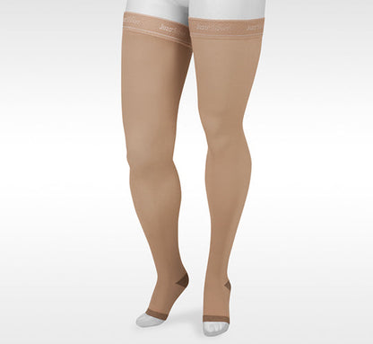 Juzo soft Thigh High Open Toe 20-30 mmHg | Clearance (Final Sale)