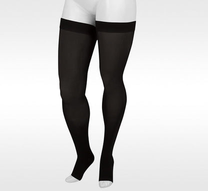 Juzo basic Thigh High Open Toe 20-30 mmHg | Clearance (Final Sale)