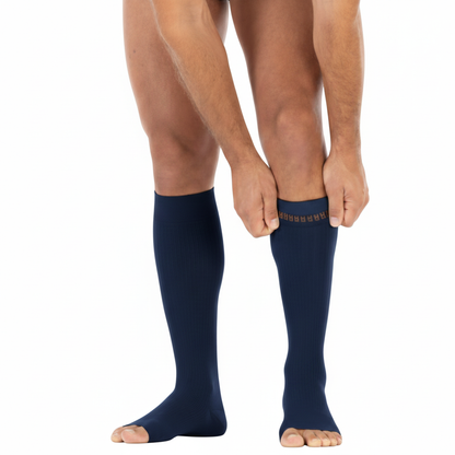 Jobst für Männer, mäßige Stützung, geschlossene Zehenpartie, 15–20 mmHg