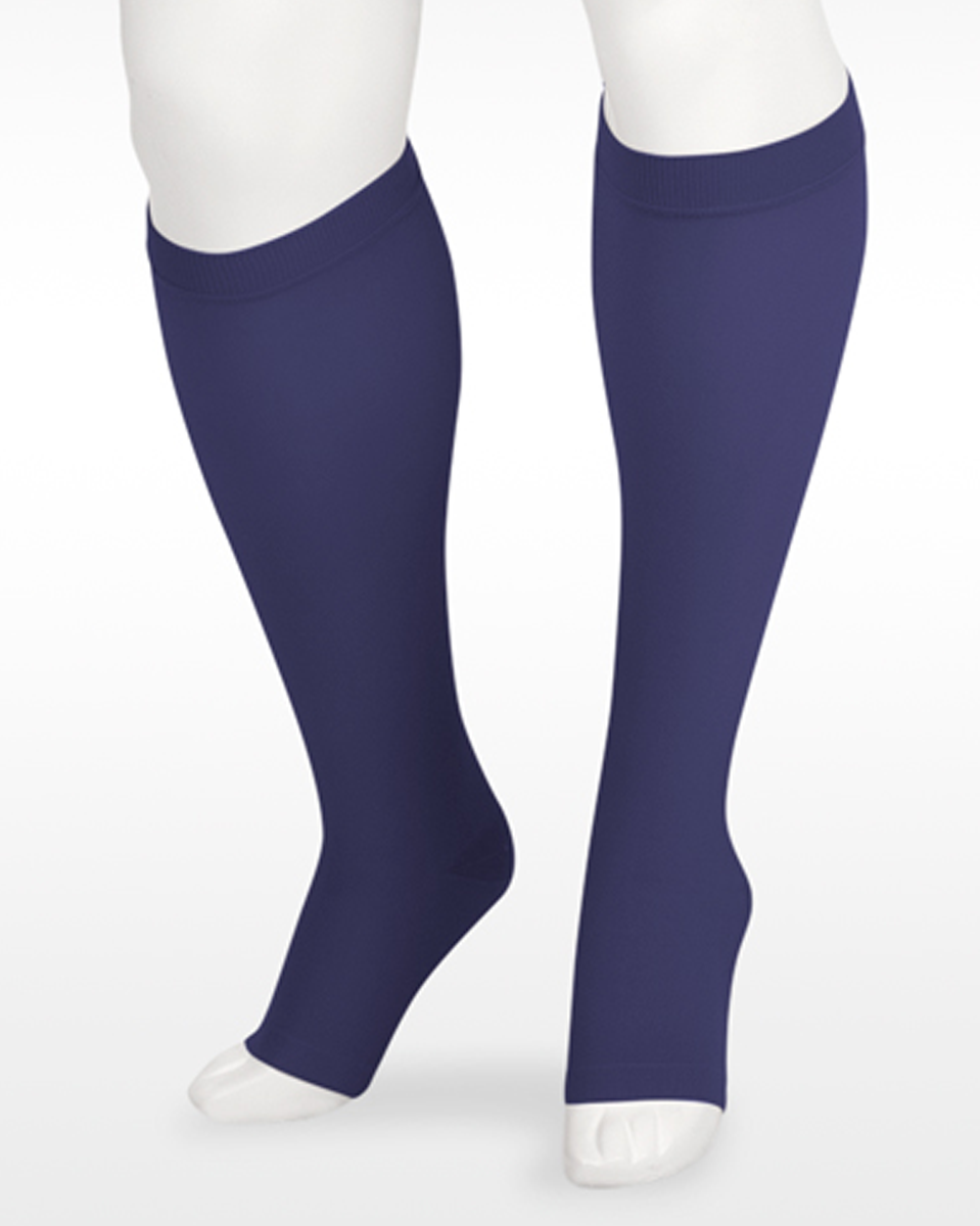 Juzo Soft 2000AD Knee Highs Compression Stockings w/ Silicone Top Band 15-20mmHg | Clearance (Final Sale)