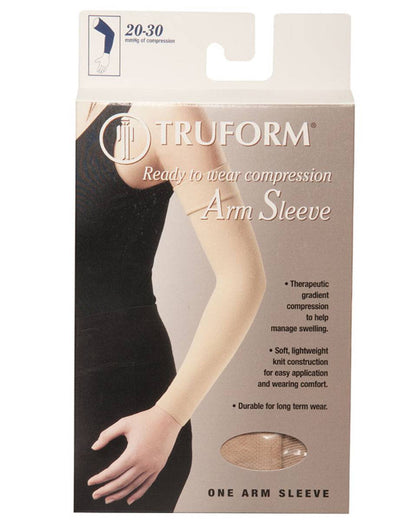 Second Skin Compression Arm Sleeve 20-30 mmHg with "Soft Top" fit - 3325
