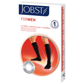 Jobst men's compression stocking packaging on a white background