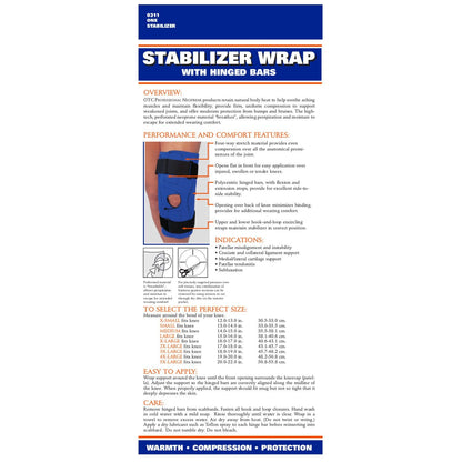 OTC Knee Wrap Neoprene Hinged | Clearance (Final Sale)