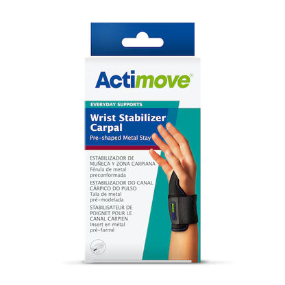 Actimove Wrist Stabilizer Carpal Pre-Shaped Metal Stay