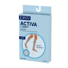 JOBST Activa compression stocking packaging on a white background