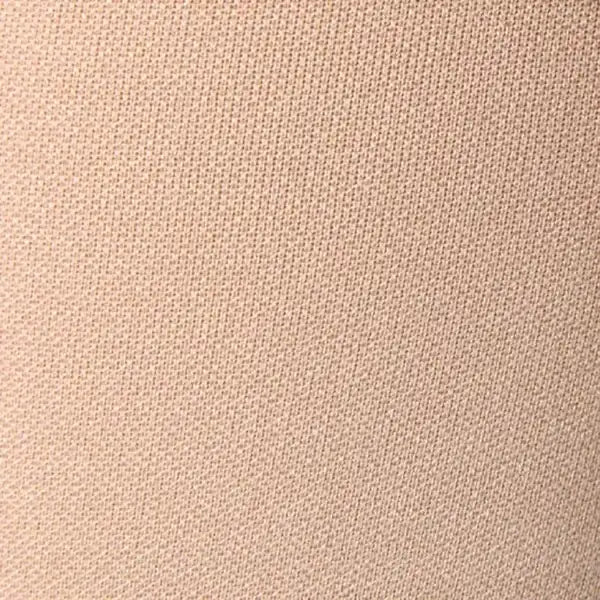 Beige fabric swatch of Jobst Relief 15-20 mmHg Closed Toe Compression Knee Highs