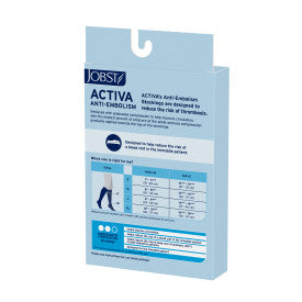 JOBSTA Activa anti-embolism stocking packaging on a white background