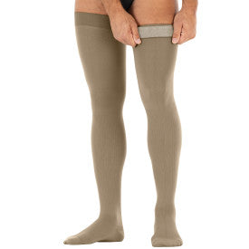 Jobst for Men Thigh High 15-20 mmHg w/ Dot Band