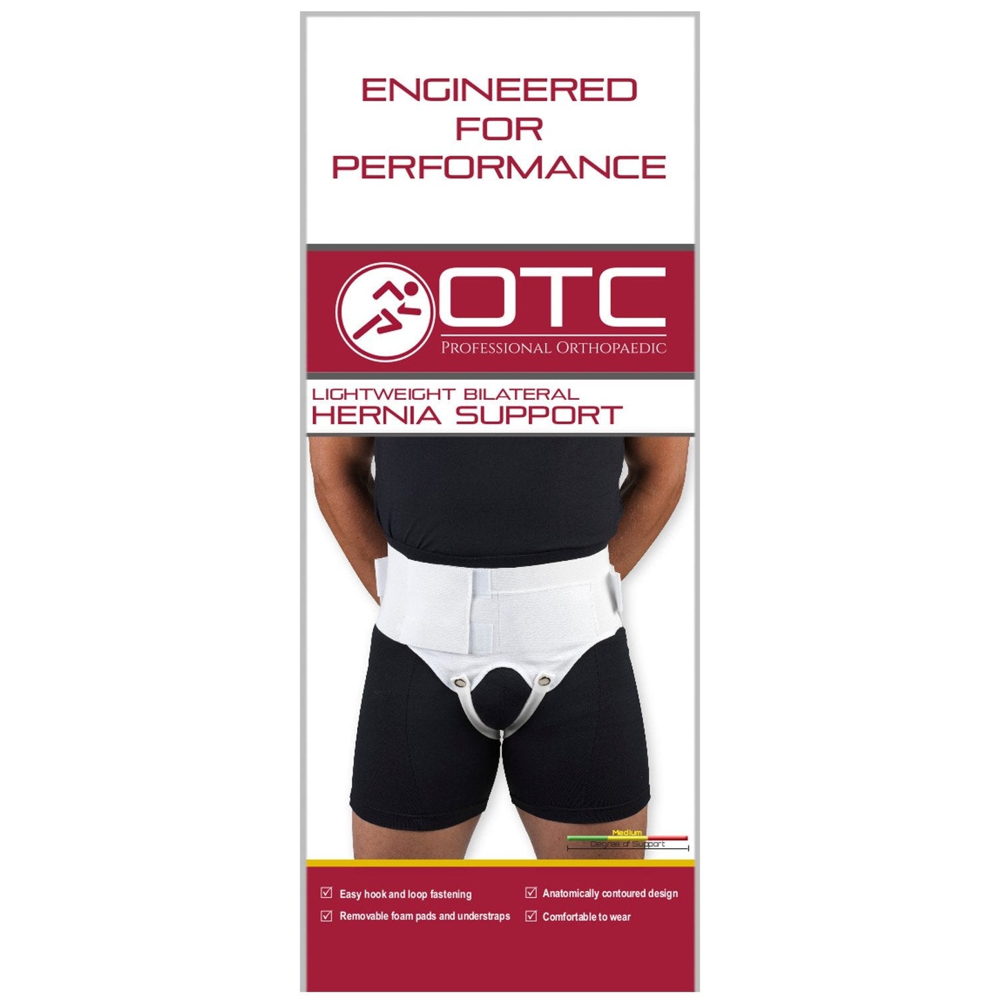 OTC HERNIA SUPPORT ELAS DBL - 2958D | Clearance (Final Sale)