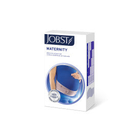 Jobst maternity compression stocking packaging from Compressionsale on a white background.