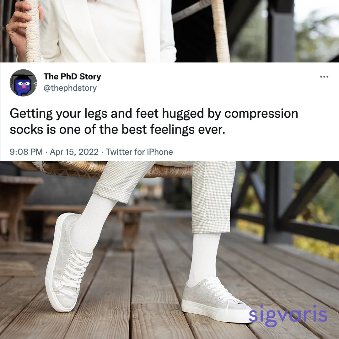 Sigvaris Cushioned Cotton lifestyle