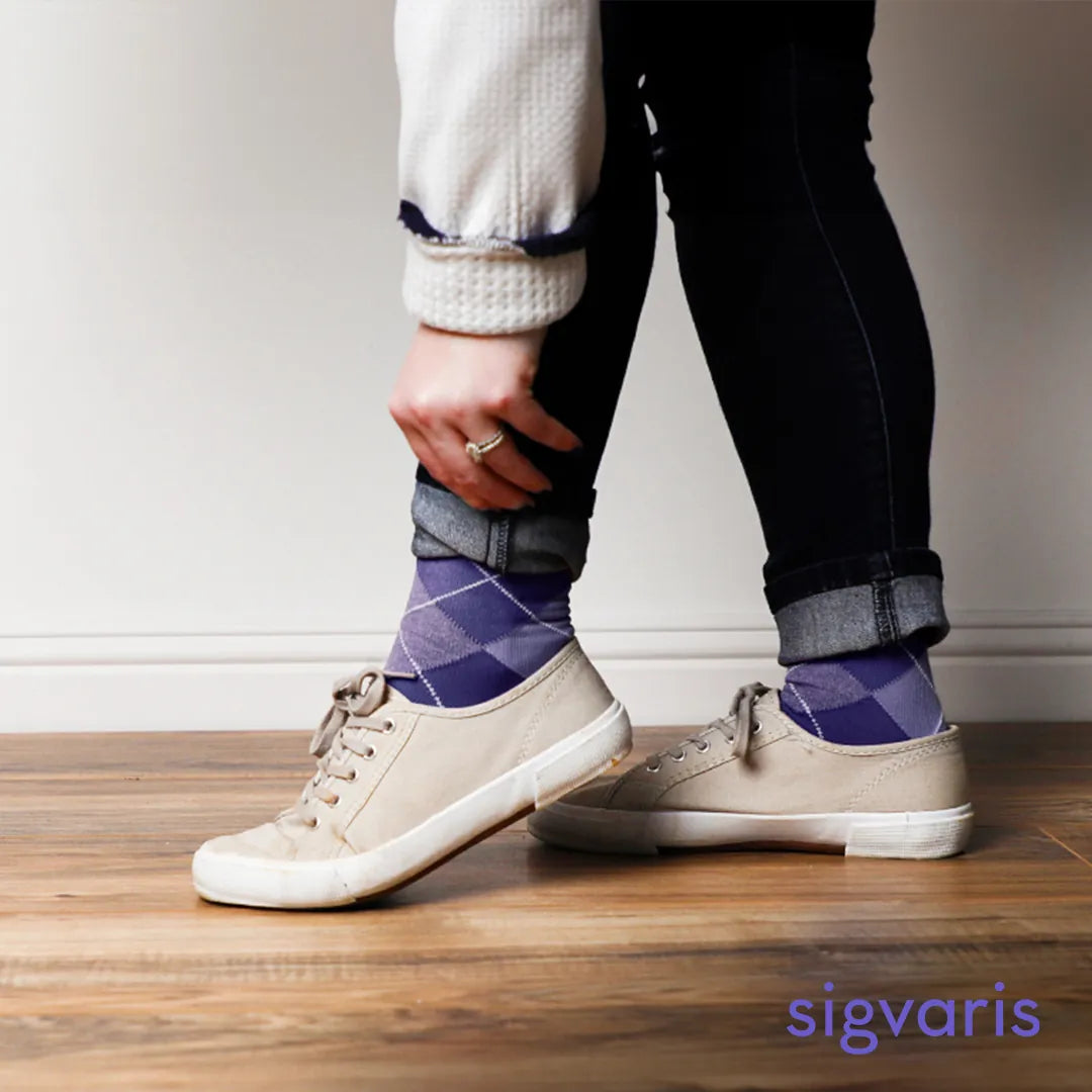 Sigvaris Microfiber Patterns lifestyle