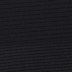 Close-up of black woven fabric texture