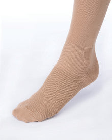 Beige sock from Compressionsale on a white background