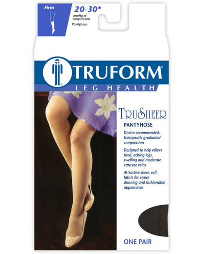 Collants TruSheer pour femmes TRUFORM 20-30 mmHg