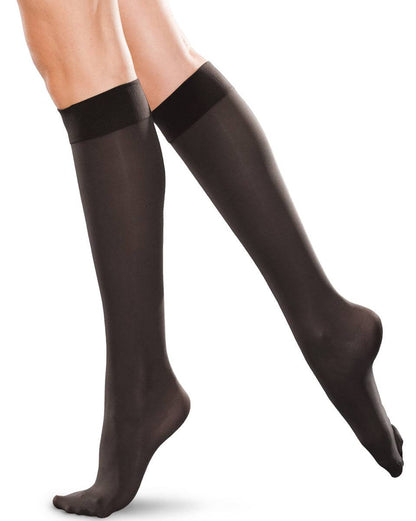 Therafirm Light Sheer Knee Highs 10-15mmHg