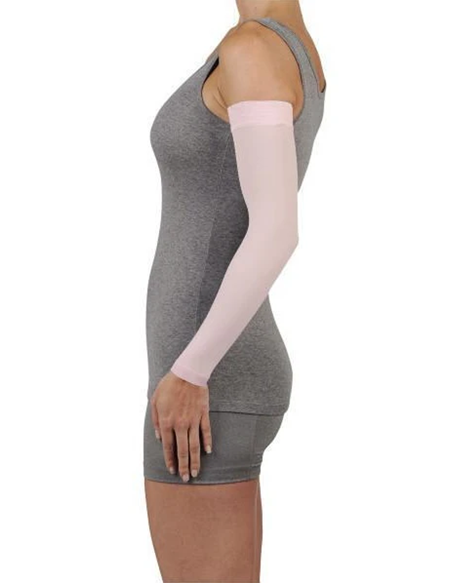 Juzo Soft 20-30 mmHg Armsleeve w/ Silicone Top Band | Clearance (Final Sale)