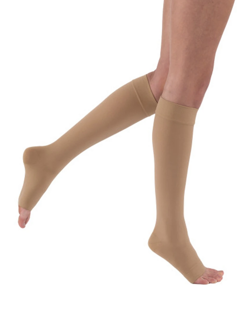 Jobst Relief OPEN Toe Knee Highs Unisex 30-40 mmHg-PETITE/STANDARD