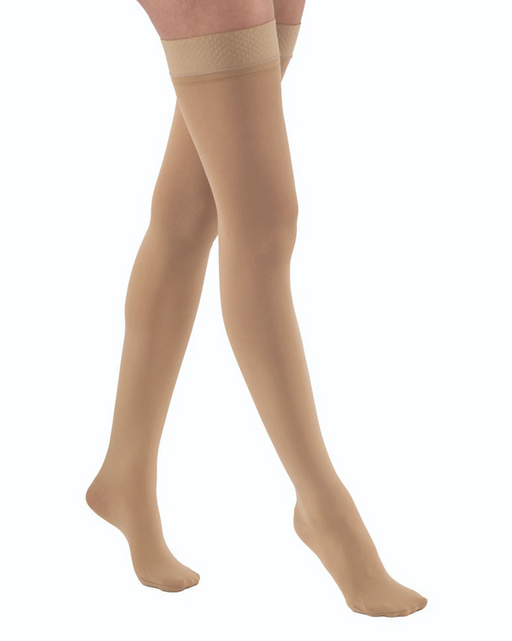 ReliefWear Thigh Highs Closed Toe Garter Style (No grip top) 20-30 mmHg