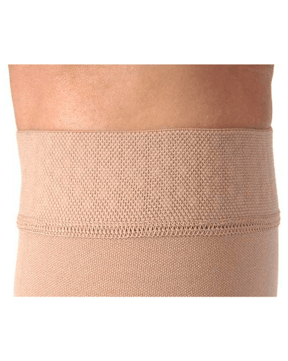 Jobst Relief Unisex Kniestrümpfe mit offener Spitze und Silikonbund 30-40 mmHg