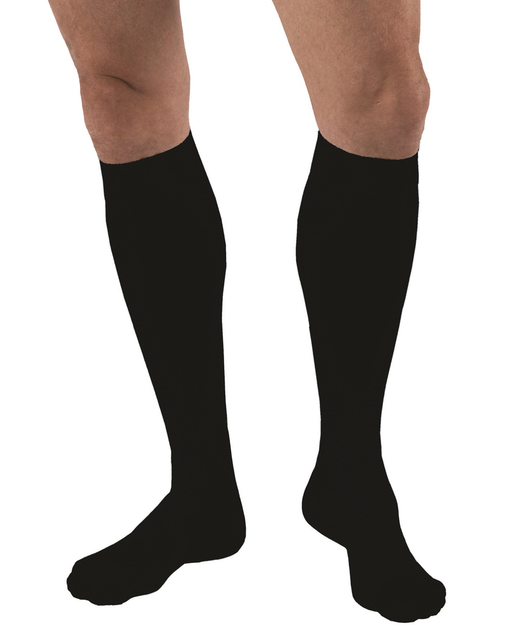 Jobst for Men Moderate Support Closed Toe Knee Highs 15-20 mmHg