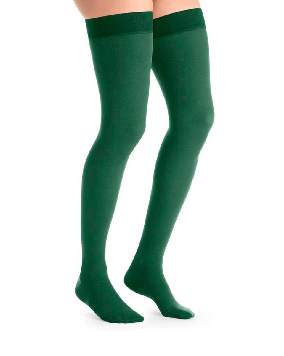 Jobst Blickdichter, moderater Halt, 15–20 mmHg, Oberschenkelhoch, mit Silikon-Oberteil