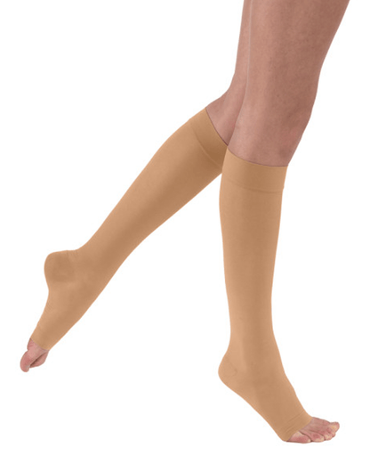 Jobst Ultrasheer OPEN TOE 15-20 mmHg Kniestrümpfe