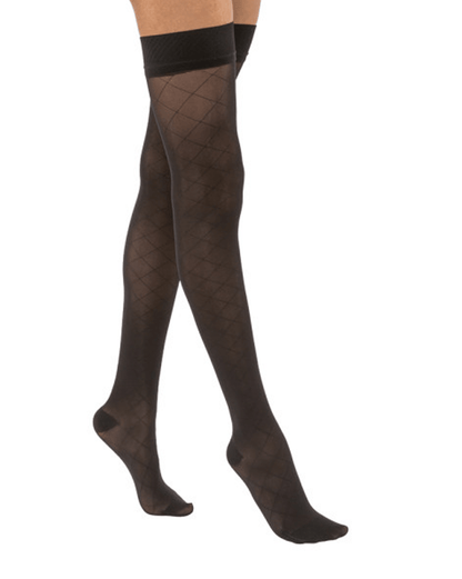 Bas de cuisse à bout fermé Jobst Ultrasheer Diamond Pattern 20-30 mmHg