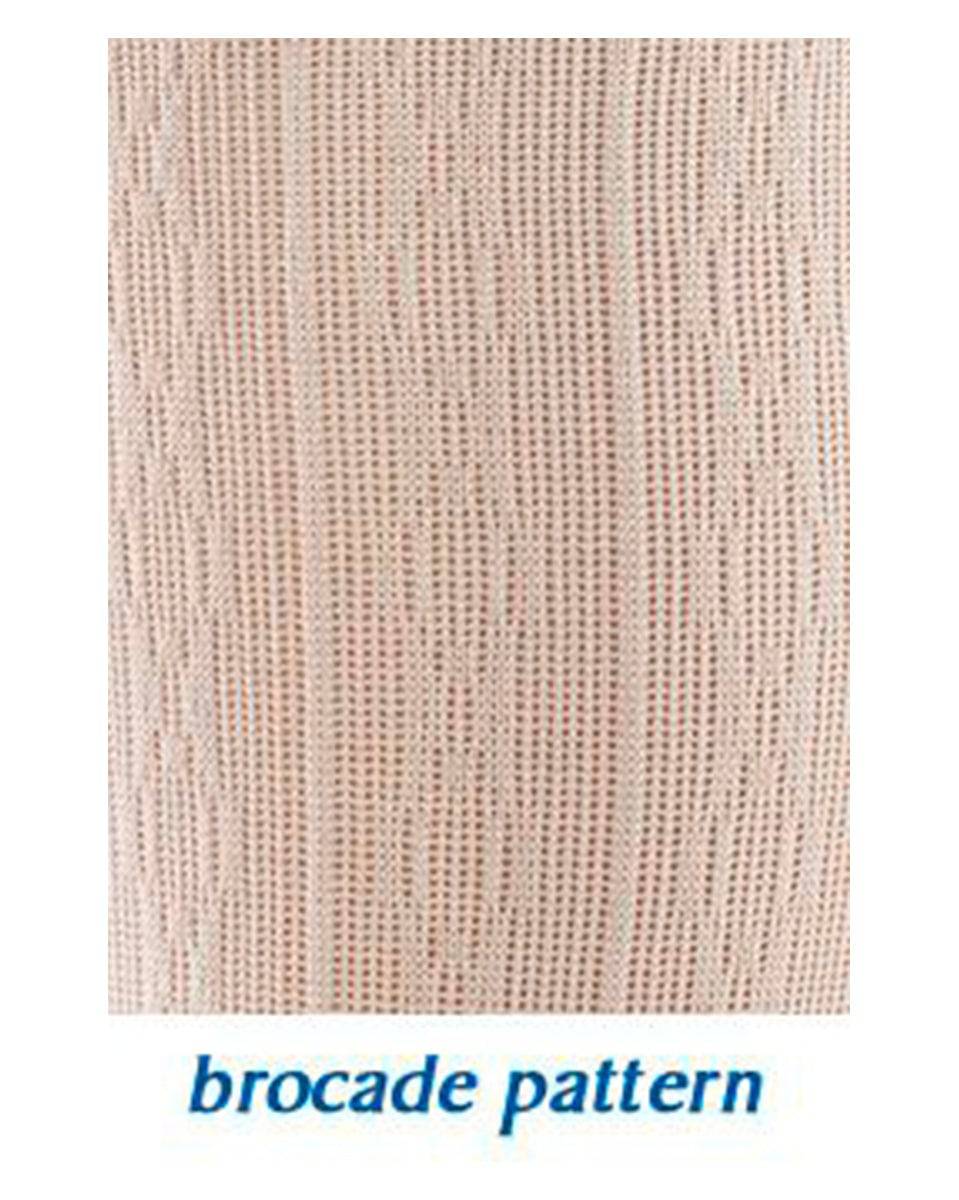 Jobst soSoft Damen Kniestrümpfe mit geschlossener Spitze und Brokatmuster, Stützstrümpfe 20-30 mmHg