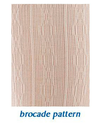 Jobst soSoft Damen Kniestrümpfe mit geschlossener Spitze und Brokatmuster, Stützstrümpfe 20-30 mmHg