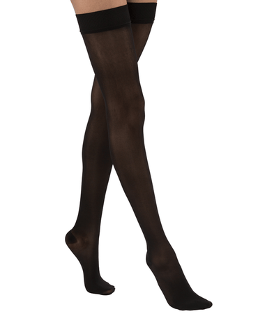 Jobst Ultrasheer Overknee-Strümpfe, festes Bündchen mit Silikonpunkten, 20–30 mmHg