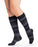 Sigvaris 143C Microfiber Shades Mini-Stripe Women's Closed Toe Knee Highs 15-20 mmHg