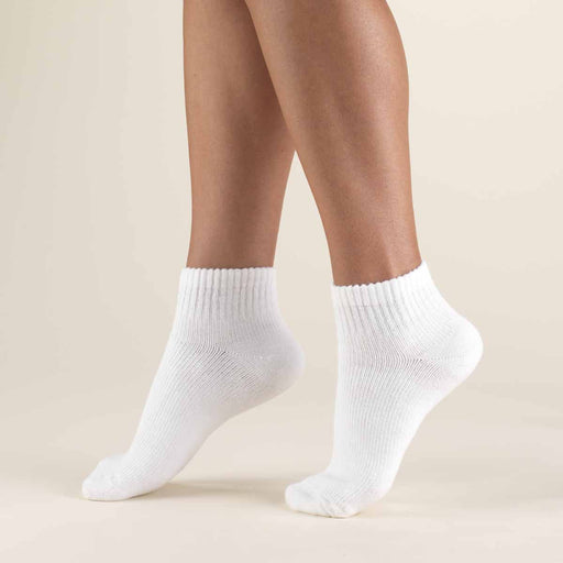 Second Skin 8-15 mmHg Soft Diabetic Mini-Crew Length Socks
