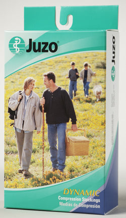 Juzo Soft 2001 Closed Toe Knee Highs w/ Silicone Top Band 20-30 mmHg