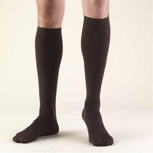Second Skin Men's 30-40 mmHg Dress Knee High Socks