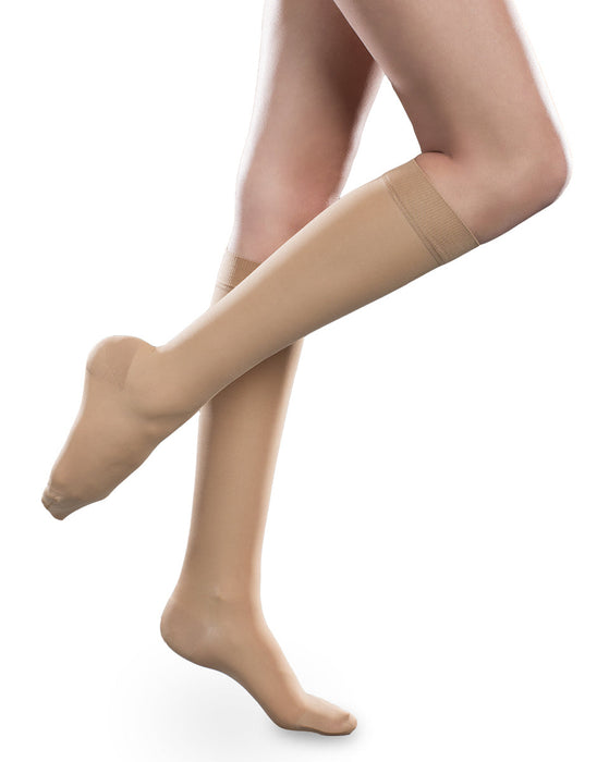 Therafirm Sheer Women's Knee High Stockings 15-20mmHg - Clearance