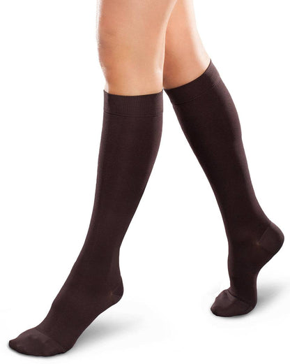 Therafirm Ease Microfiber Closed Toe Knee High 15-20 mmHg | Clearance (Final Sale)