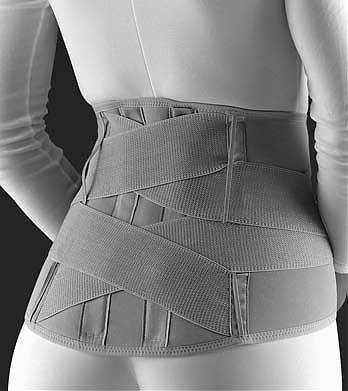 SOFT FORM Lumbar Sacral Back Support w/ Flexible stays 11" Height