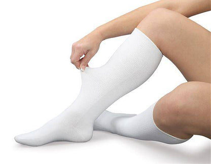Therafirm SmartKnit CoolMax Seamless Diabetic Socks Over-The-Calf (Knee High)