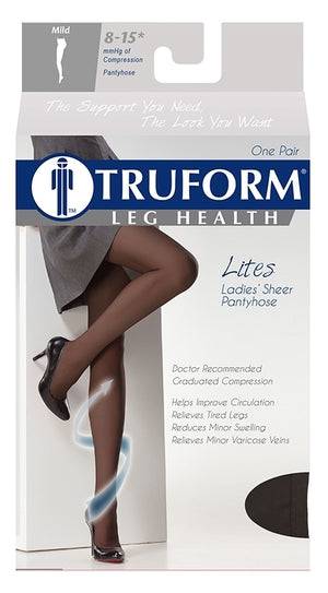 TRUFORM Women's LITES 8-15 mmHg Pantyhose